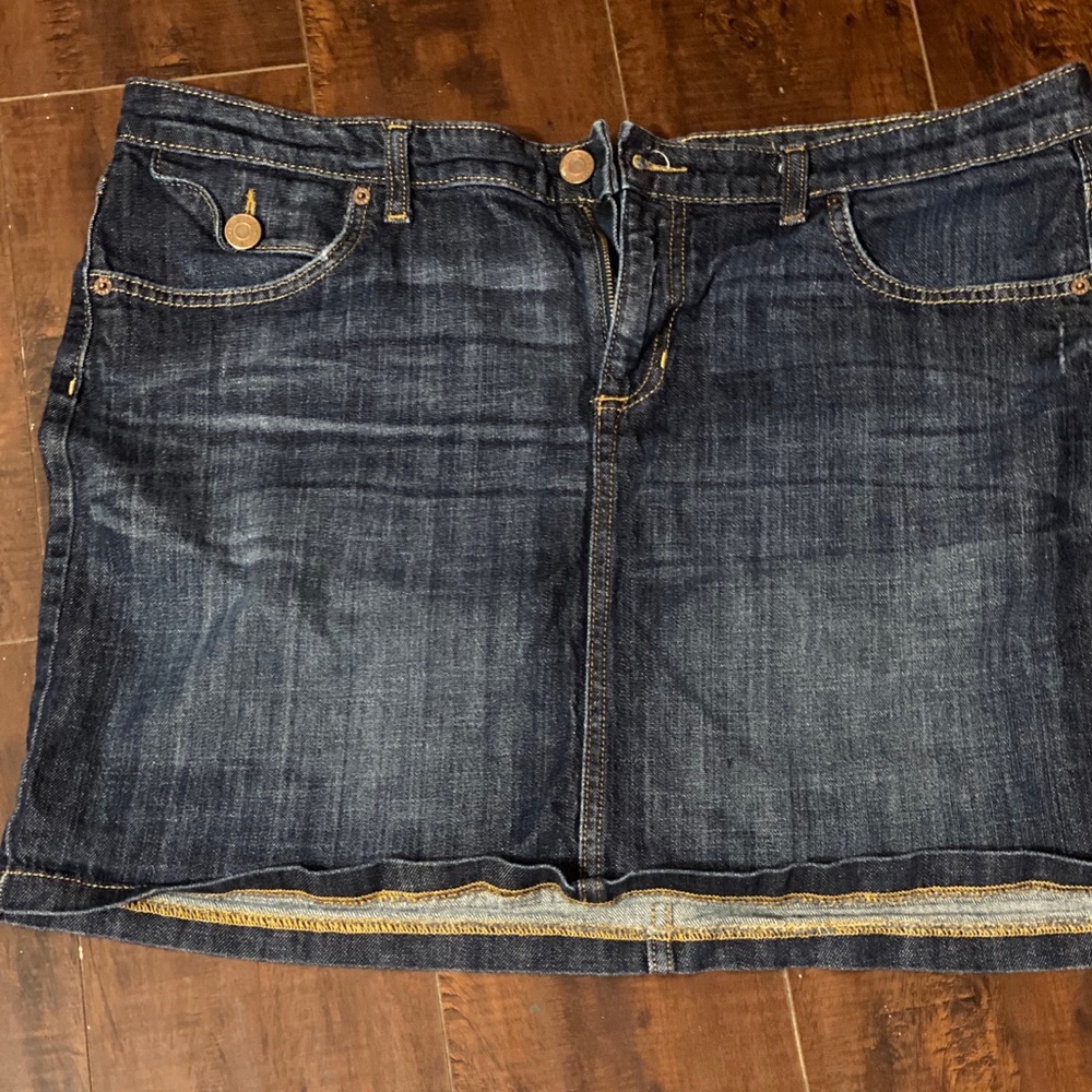 Gap jeans skirt